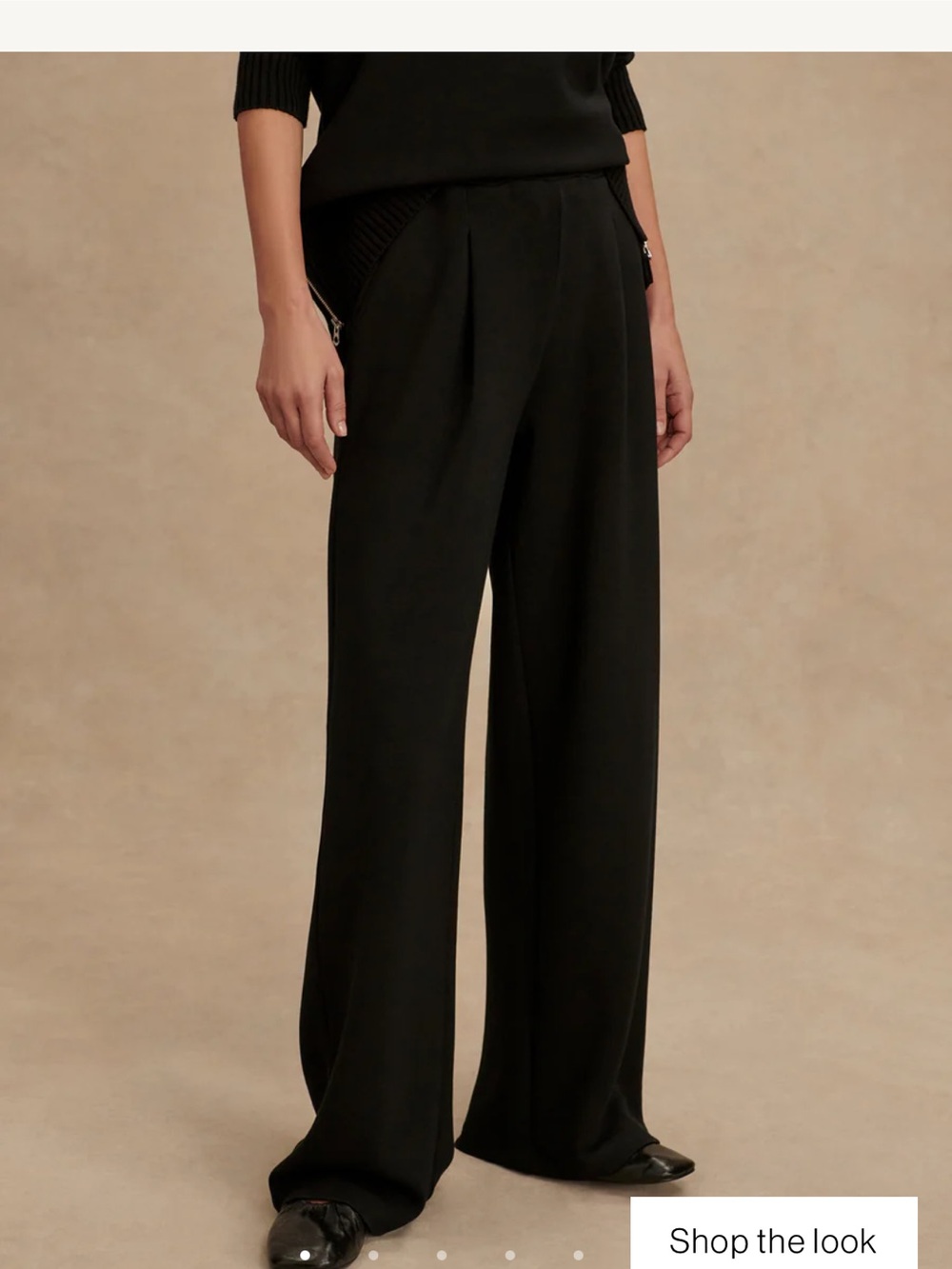 Varley Extra Wide Leg Pant inseam 29.5